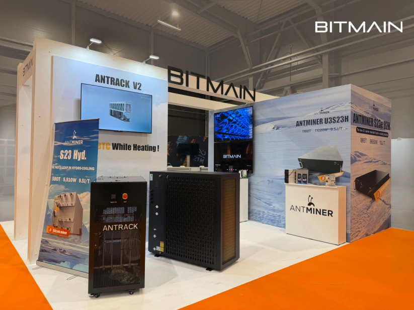 Bitmain Showcases At Btc Prague 2026